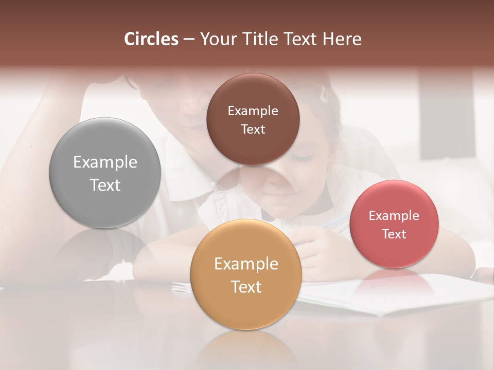 Dad Child Men PowerPoint Template