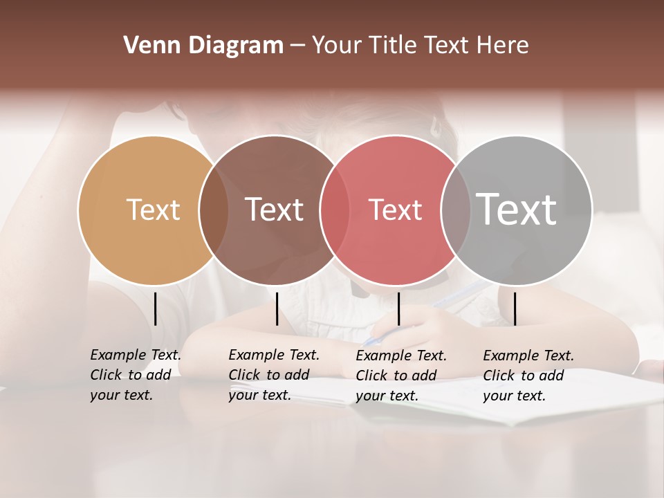 Dad Child Men PowerPoint Template