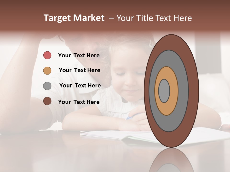 Dad Child Men PowerPoint Template