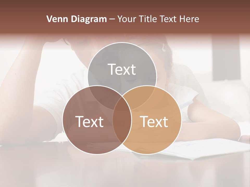 Dad Child Men PowerPoint Template