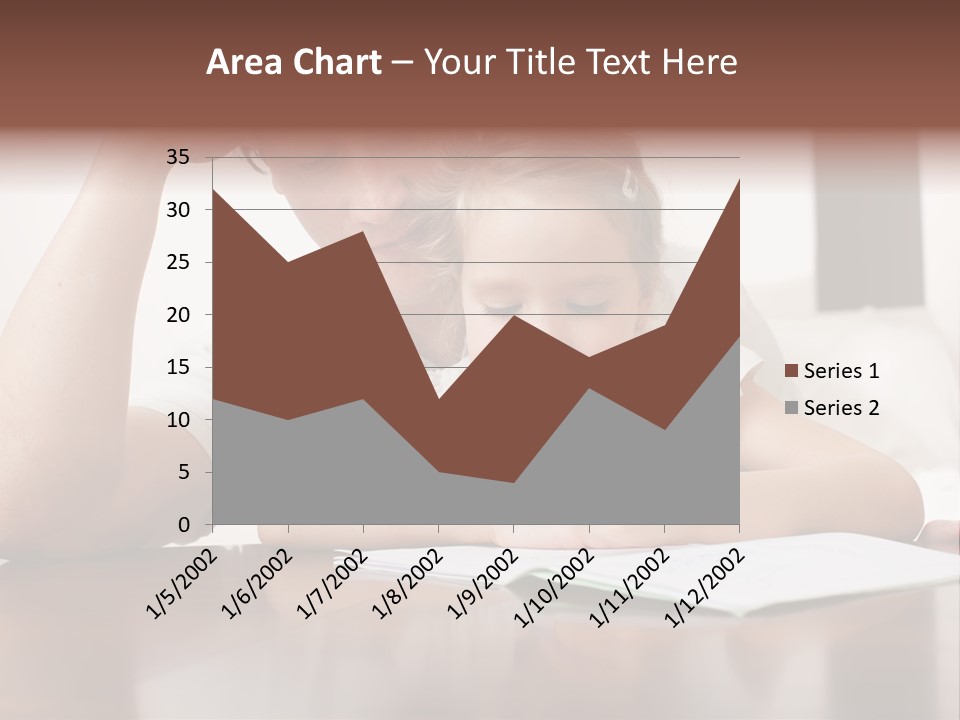 Dad Child Men PowerPoint Template