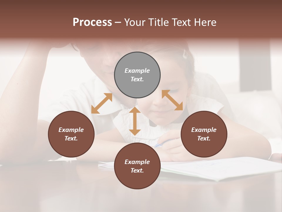 Dad Child Men PowerPoint Template