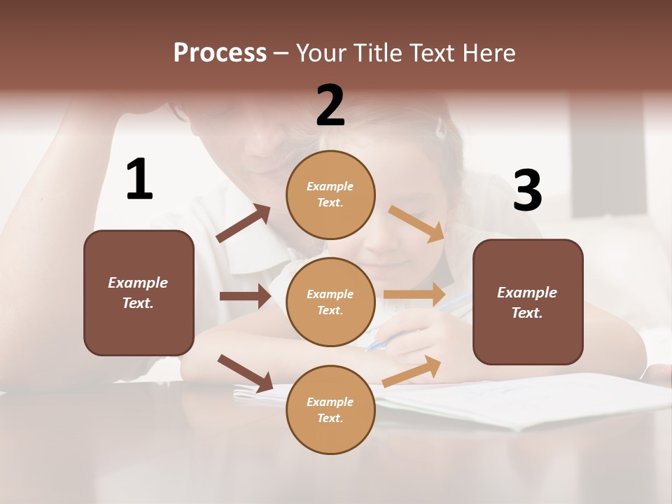 Dad Child Men PowerPoint Template