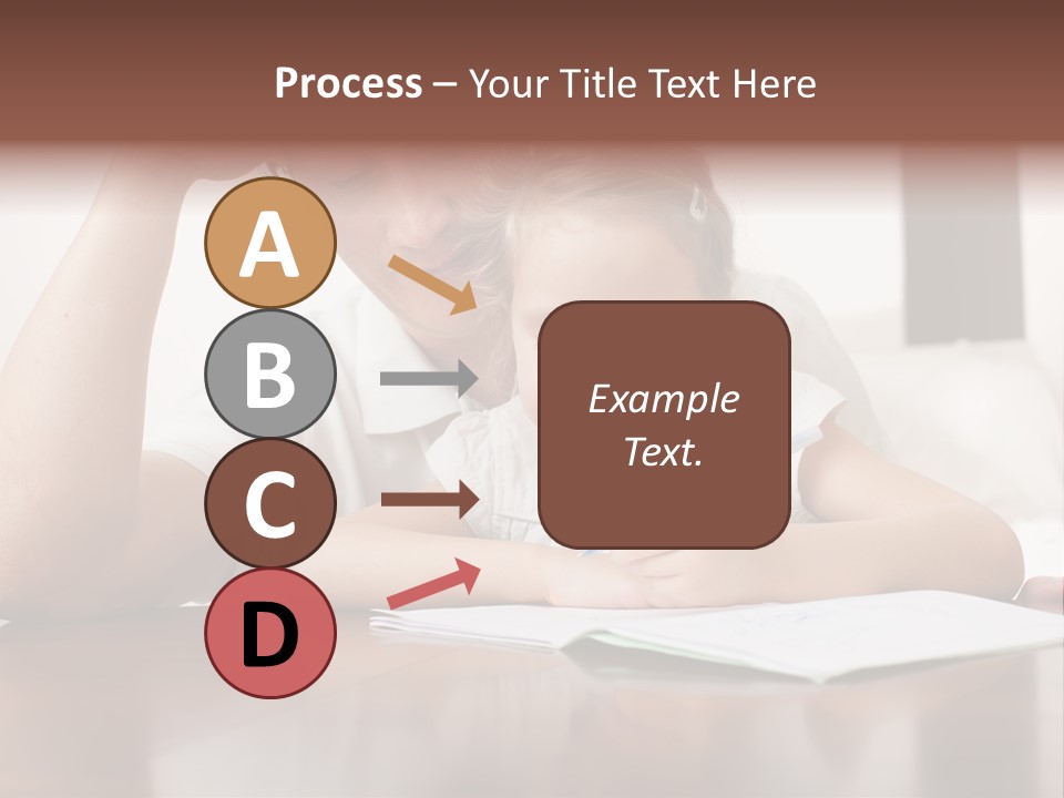 Dad Child Men PowerPoint Template