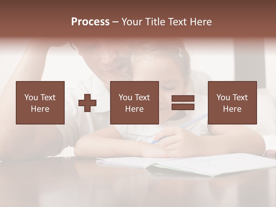 Dad Child Men PowerPoint Template