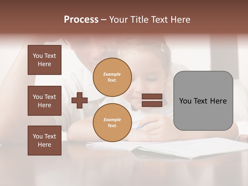 Dad Child Men PowerPoint Template