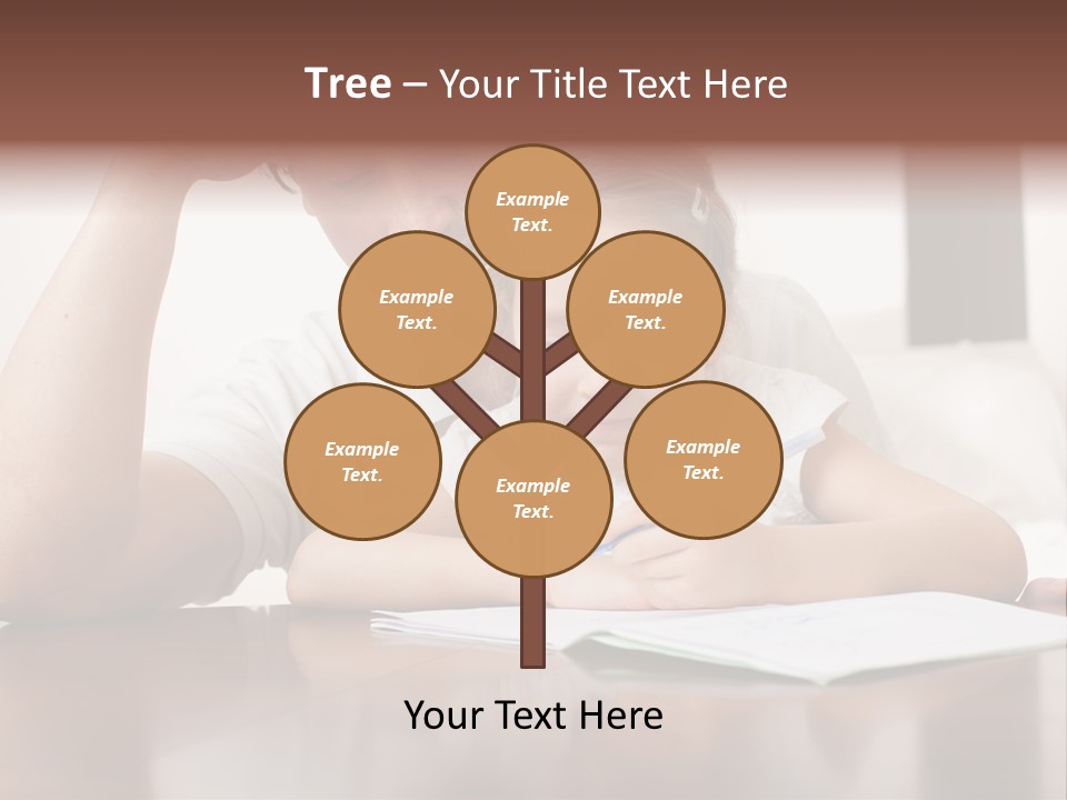 Dad Child Men PowerPoint Template