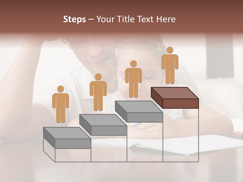 Dad Child Men PowerPoint Template