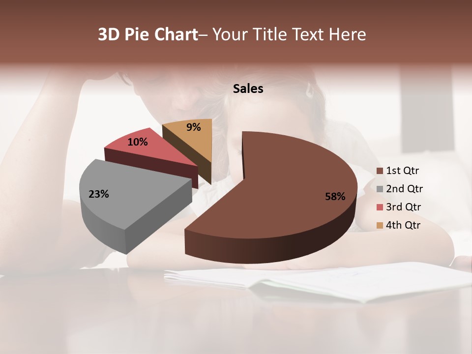 Dad Child Men PowerPoint Template