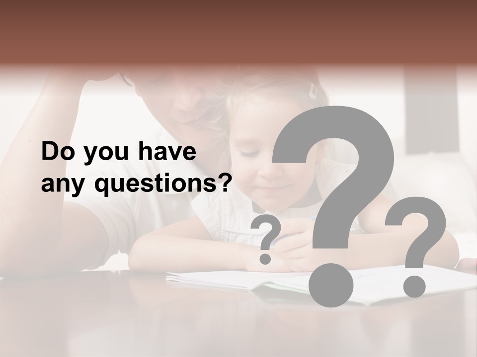 Dad Child Men PowerPoint Template