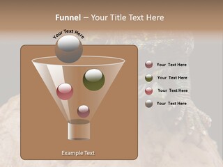 Lizard Threatened Green PowerPoint Template