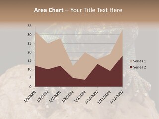 Lizard Threatened Green PowerPoint Template