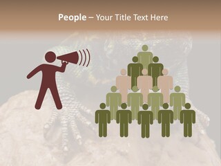 Lizard Threatened Green PowerPoint Template