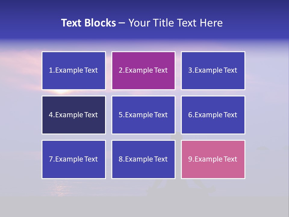 Ocean Travel Outdoors PowerPoint Template