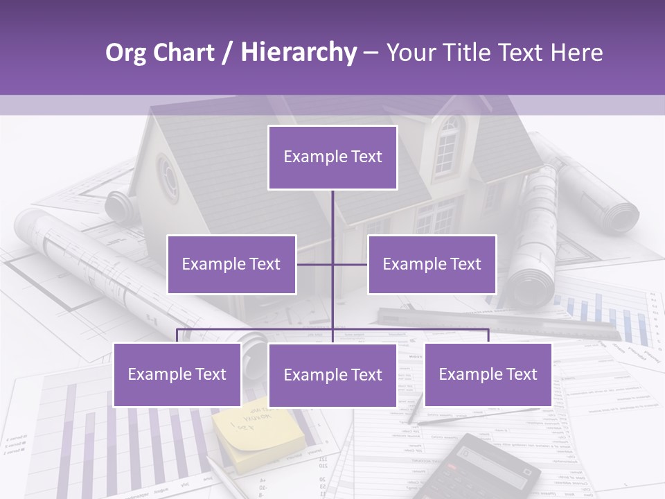 Graphic Purchase Home Finances PowerPoint Template