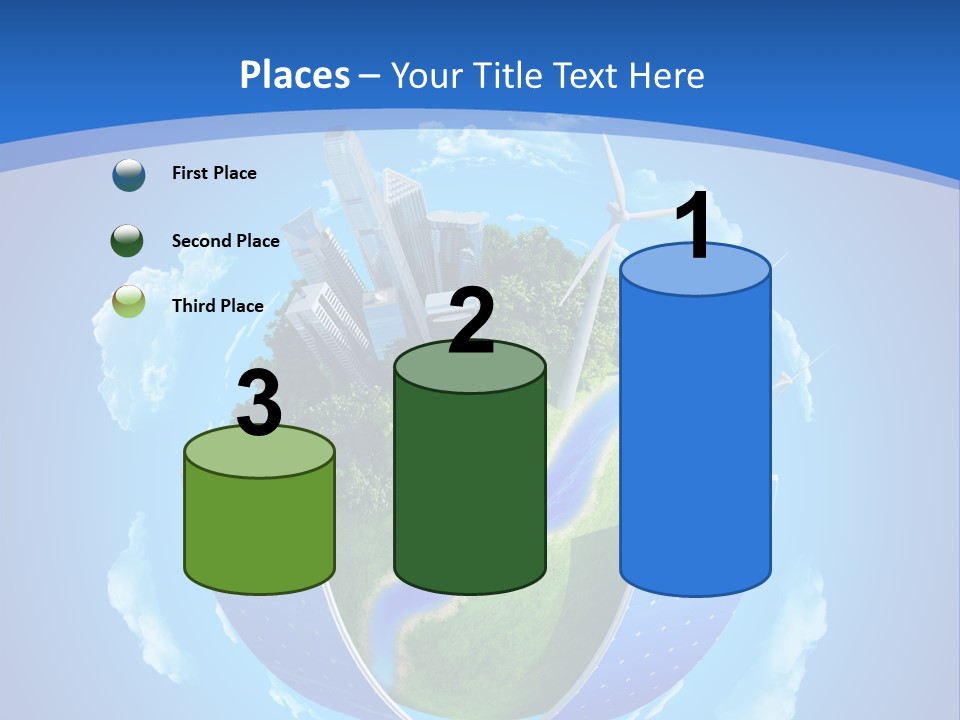 Cyan Blue Bank PowerPoint Template