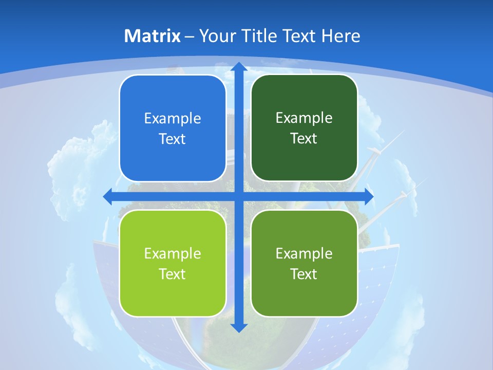 Cyan Blue Bank PowerPoint Template