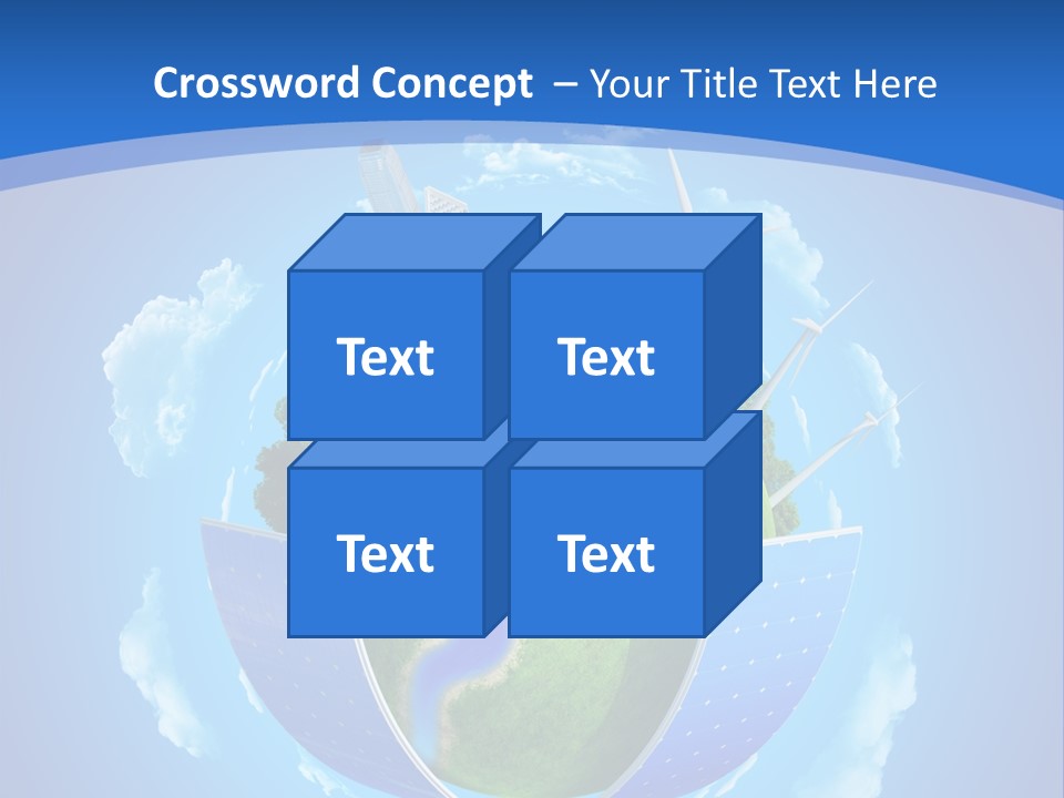 Cyan Blue Bank PowerPoint Template