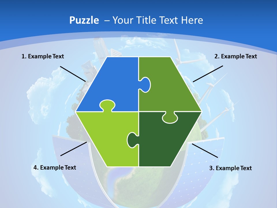 Cyan Blue Bank PowerPoint Template