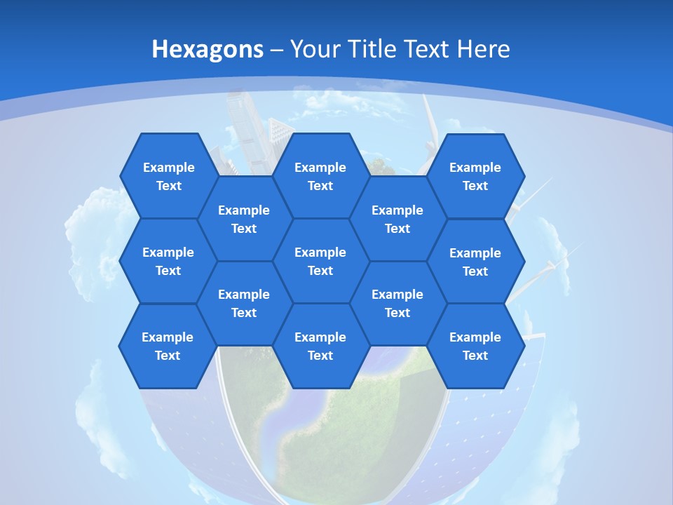 Cyan Blue Bank PowerPoint Template