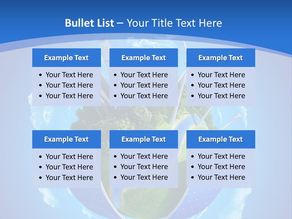 Cyan Blue Bank PowerPoint Template