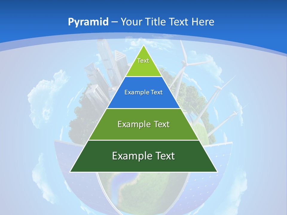 Cyan Blue Bank PowerPoint Template