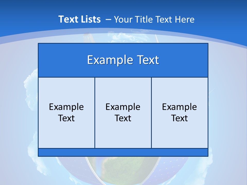 Cyan Blue Bank PowerPoint Template