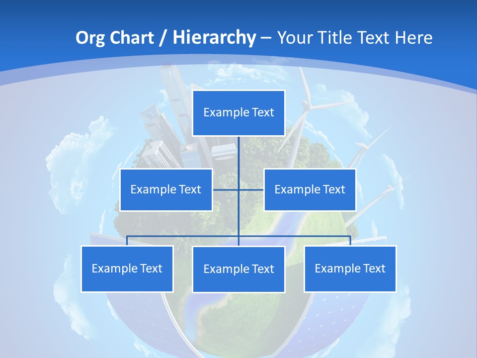 Cyan Blue Bank PowerPoint Template