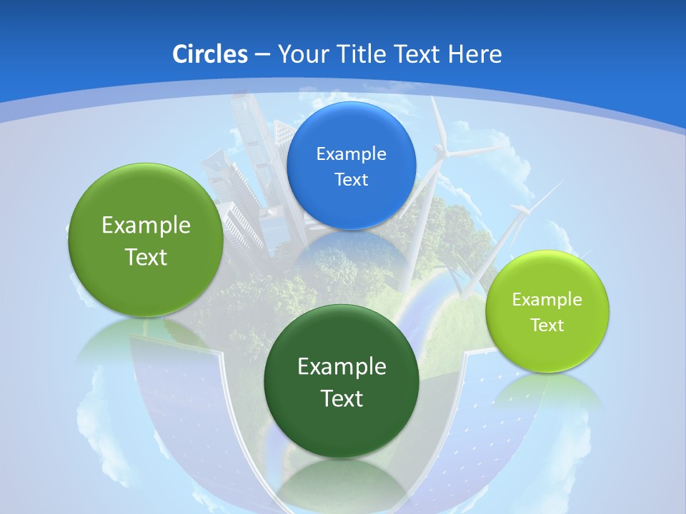 Cyan Blue Bank PowerPoint Template