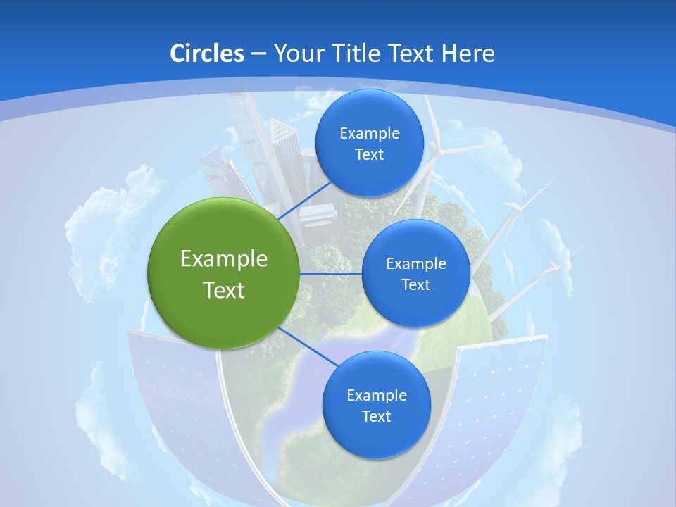 Cyan Blue Bank PowerPoint Template