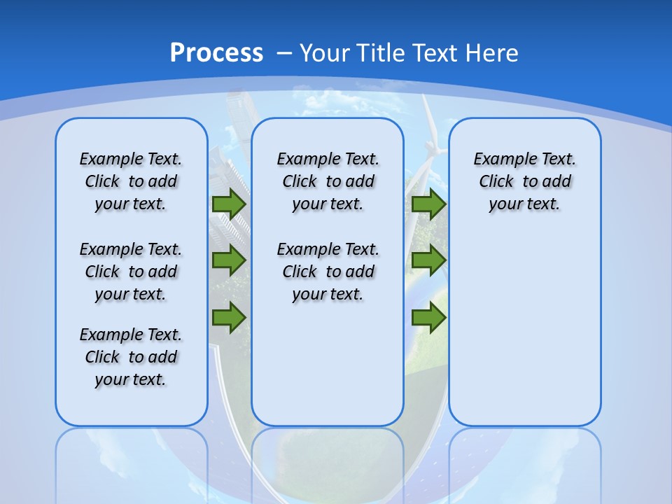 Cyan Blue Bank PowerPoint Template
