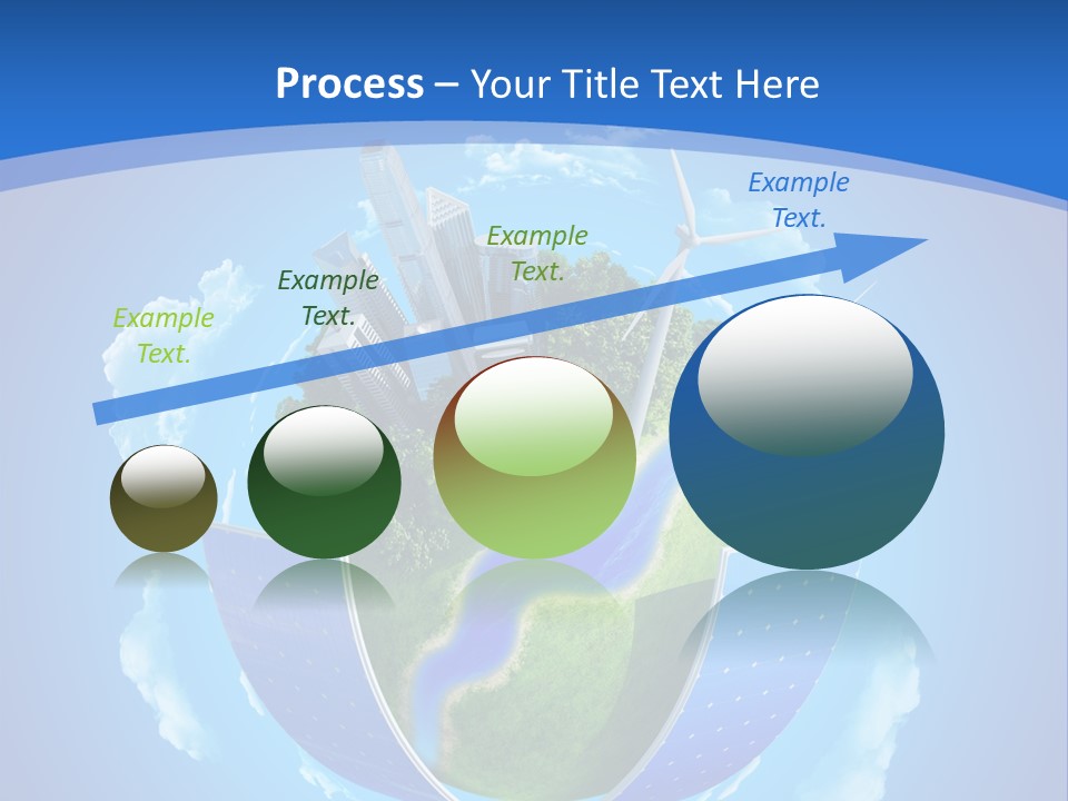 Cyan Blue Bank PowerPoint Template