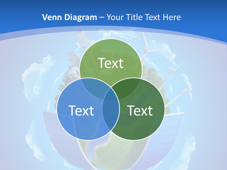 Cyan Blue Bank PowerPoint Template