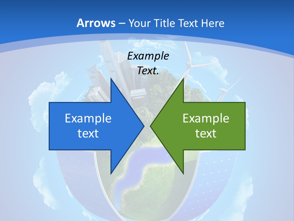 Cyan Blue Bank PowerPoint Template