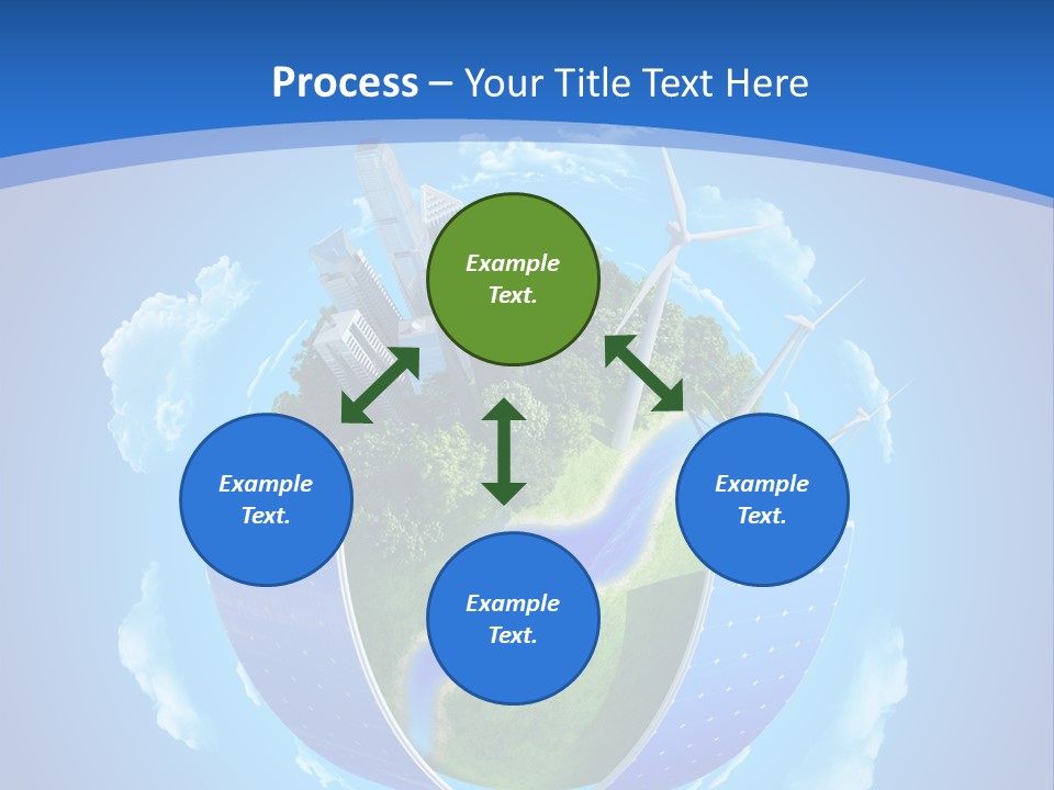 Cyan Blue Bank PowerPoint Template