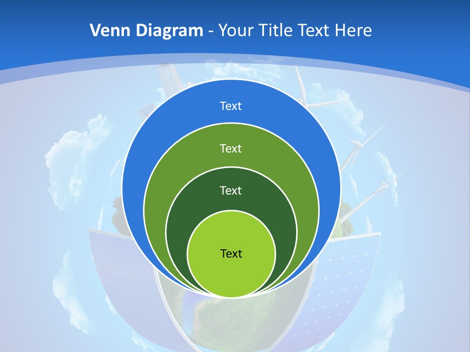 Cyan Blue Bank PowerPoint Template