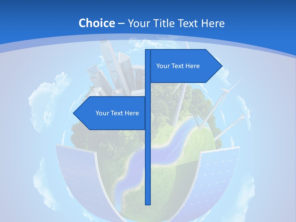 Cyan Blue Bank PowerPoint Template