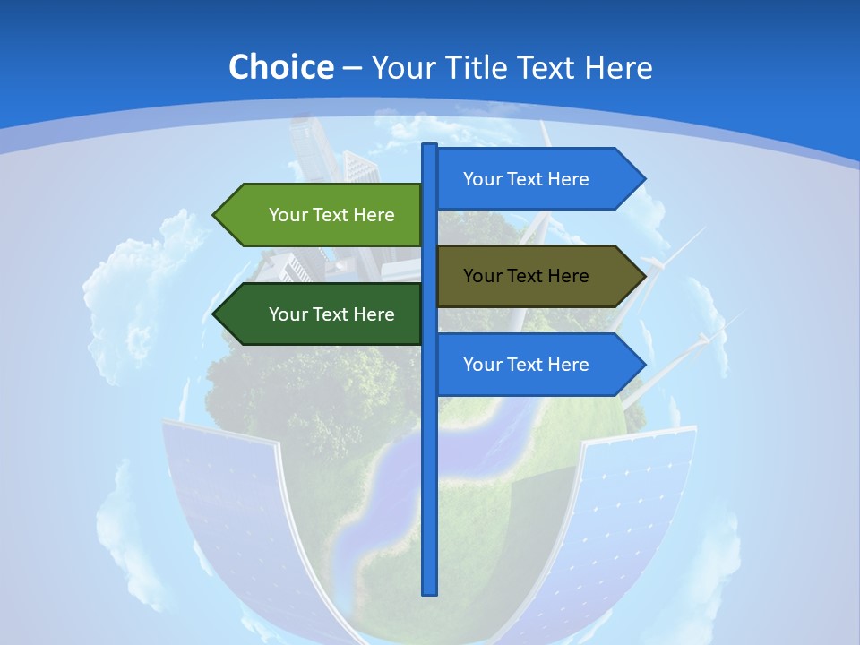 Cyan Blue Bank PowerPoint Template