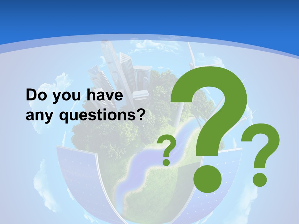 Cyan Blue Bank PowerPoint Template