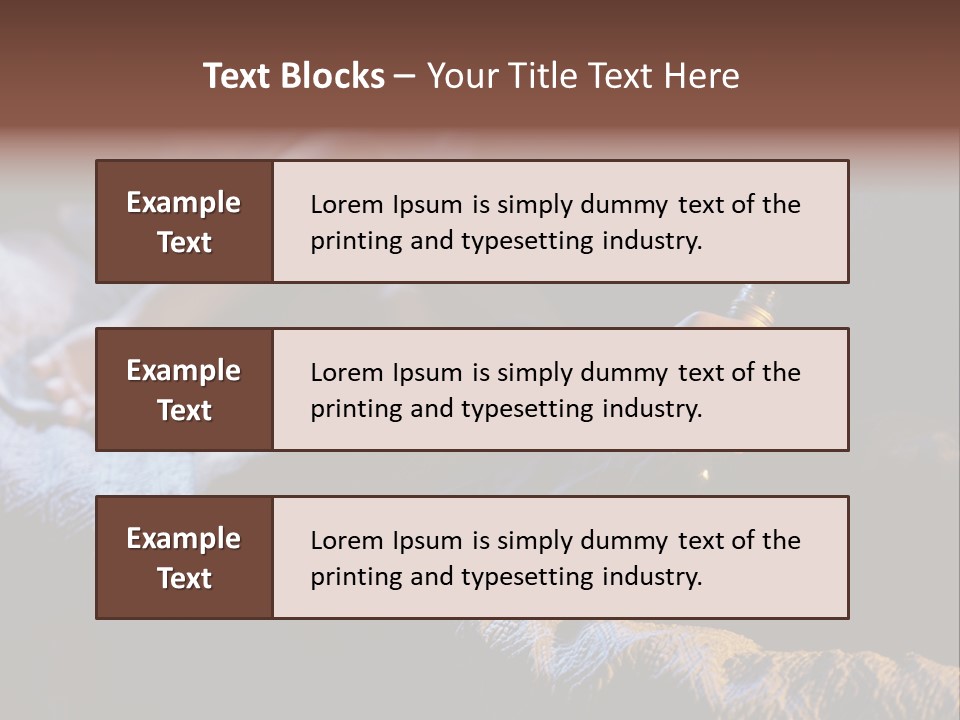 Dependency Alcohol Concepts PowerPoint Template