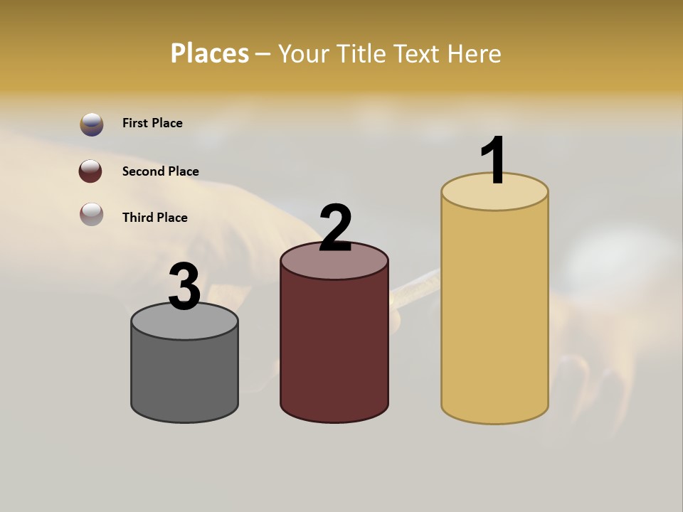 Adolescence Giving Human Hand PowerPoint Template