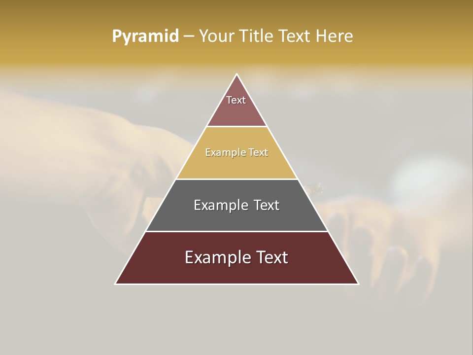 Adolescence Giving Human Hand PowerPoint Template