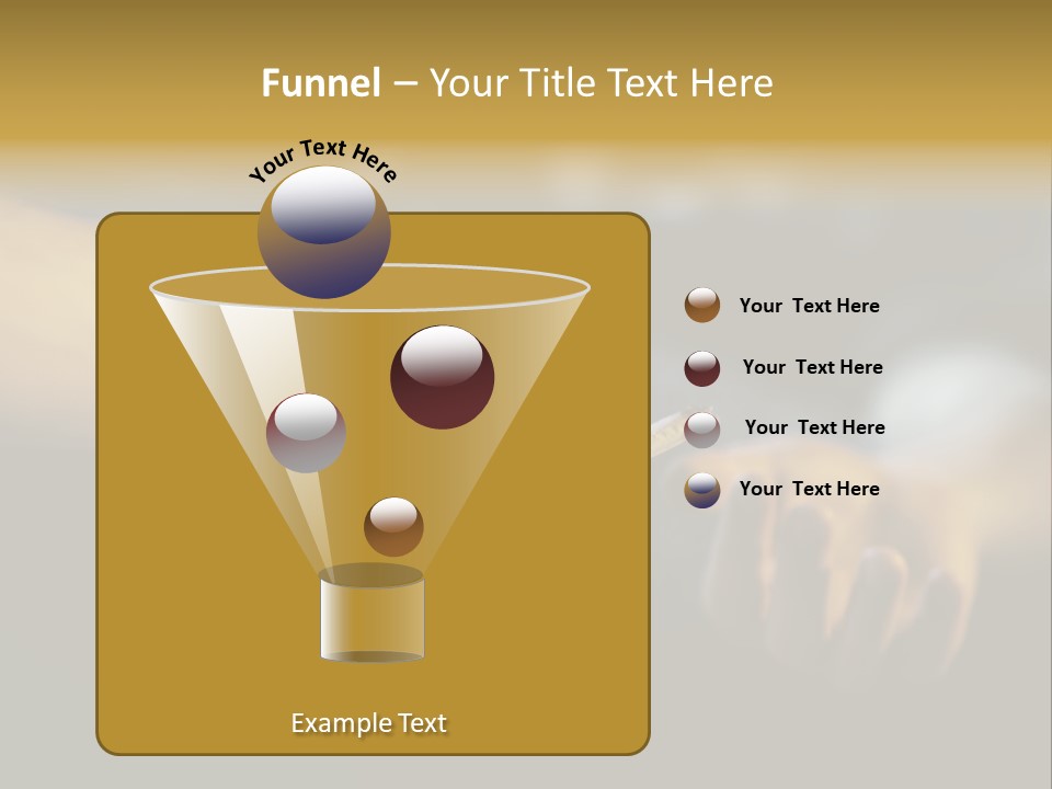 Adolescence Giving Human Hand PowerPoint Template