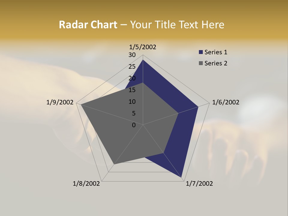 Adolescence Giving Human Hand PowerPoint Template