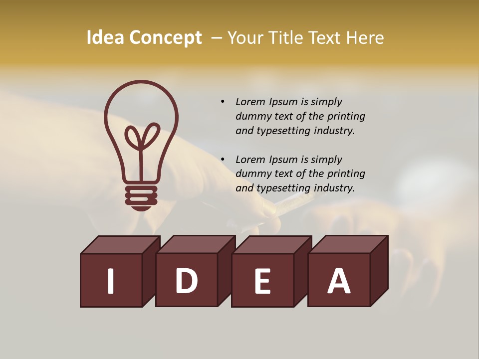 Adolescence Giving Human Hand PowerPoint Template