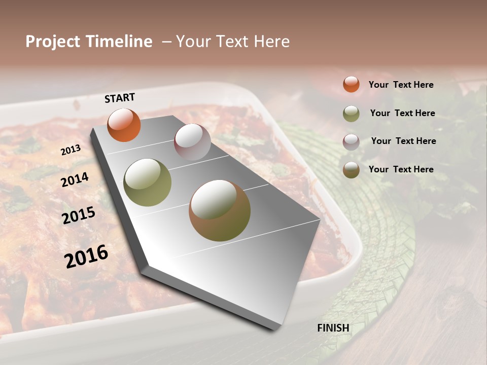 Fresh Cuisine Tortilla PowerPoint Template