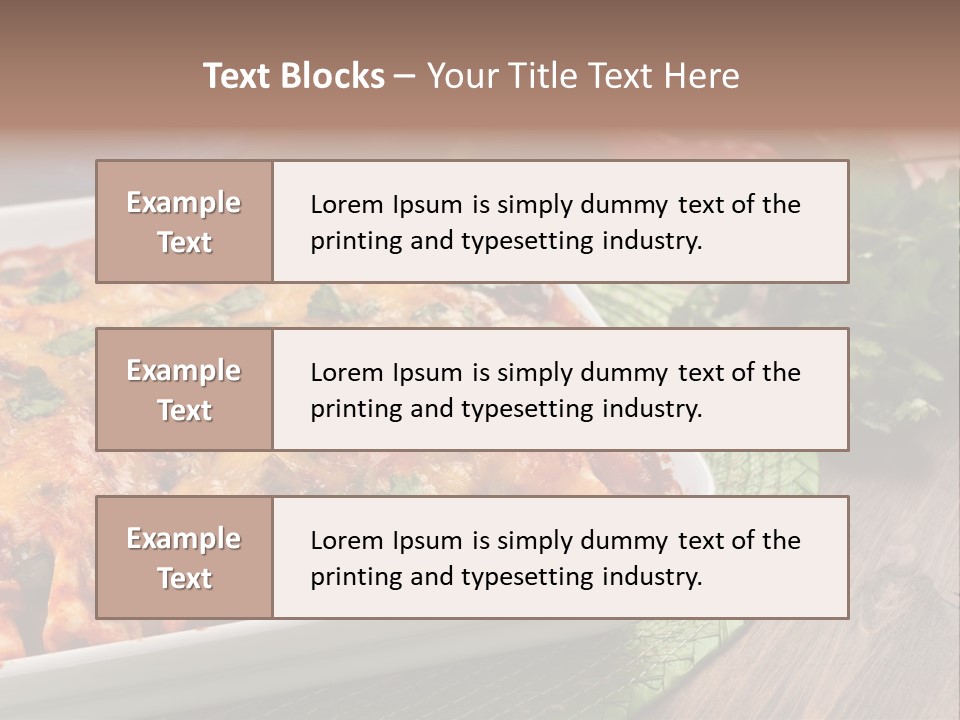 Fresh Cuisine Tortilla PowerPoint Template