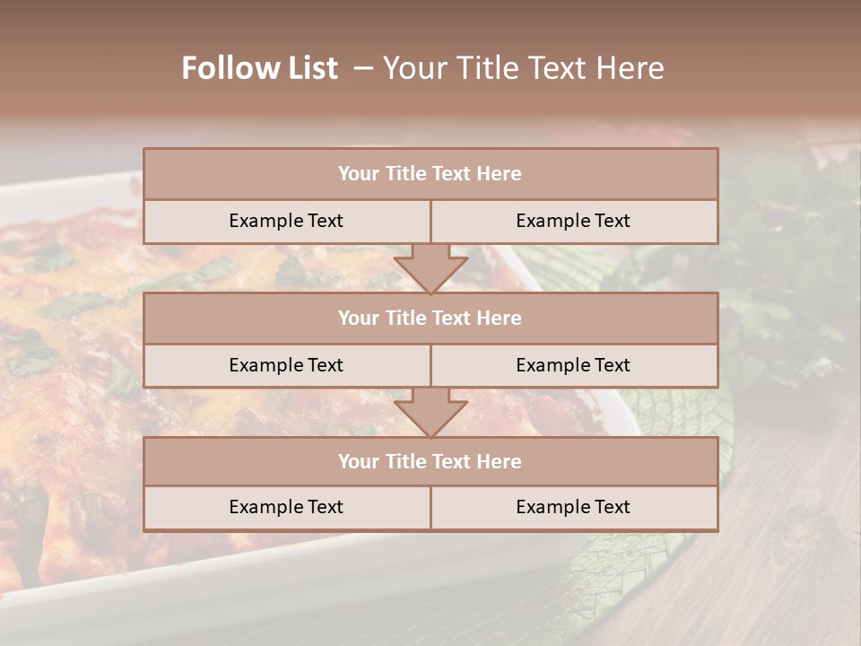 Fresh Cuisine Tortilla PowerPoint Template