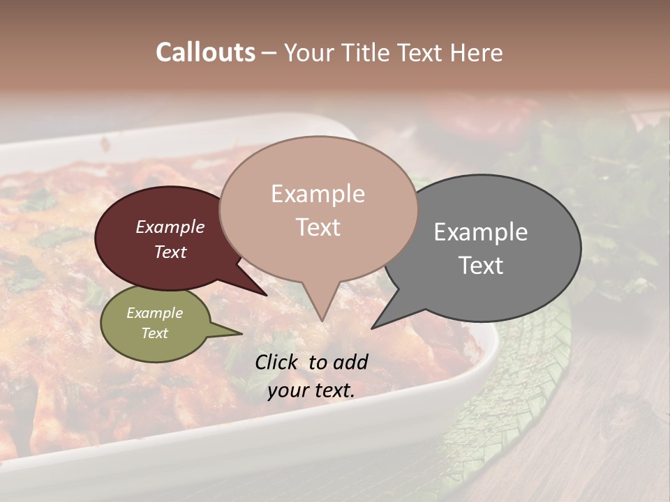 Fresh Cuisine Tortilla PowerPoint Template