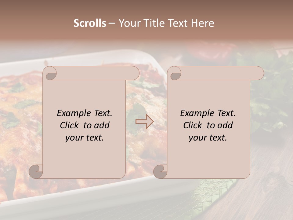 Fresh Cuisine Tortilla PowerPoint Template